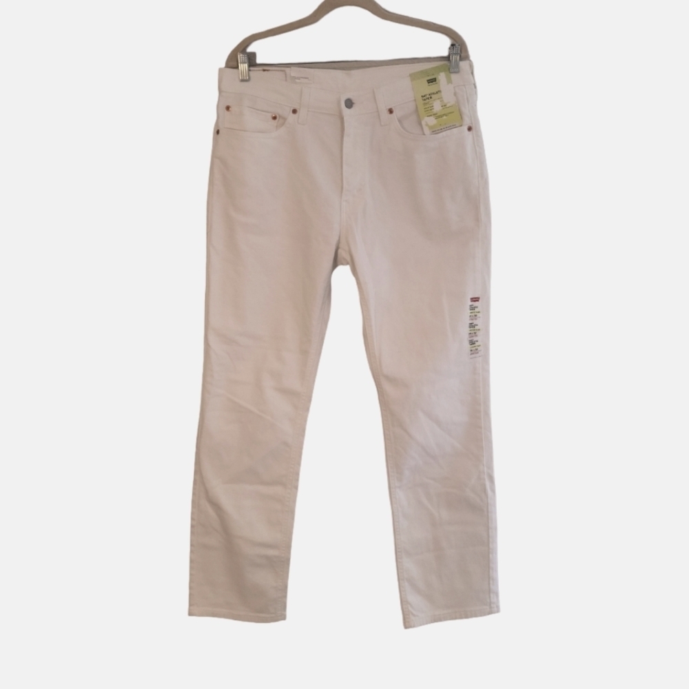 NWT Levi's White Jeans Size 34/32